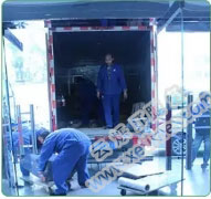 中冶集团机房搬迁项目现场设备包装、装车