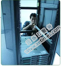 中冶集团机房搬迁项目现场机房设备上架