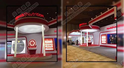 惠氏营养品、S26奶粉、SNART展台