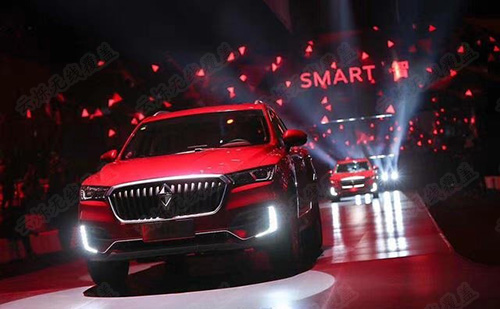 德国劲锐智联SUV BX5上市发布会